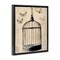 Stupell Industries Antique Uncaged Butterflies Floating Frame, design by Franklyn Gregory